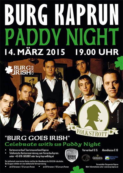 Paddy Night 2015