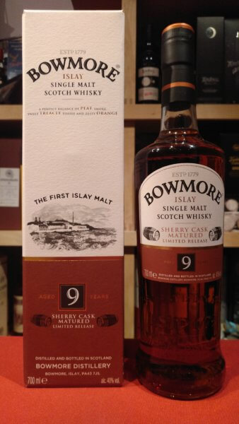 Bowmore 9yo Sherry Cask matured