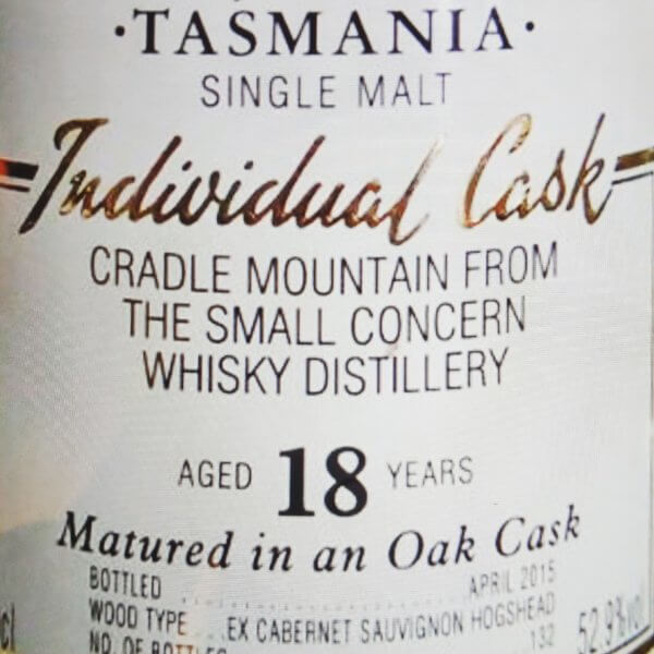 Cradle Mountain 18yo