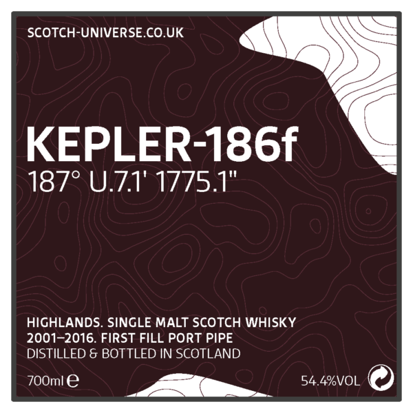 Scotch Universe Kepler-186F