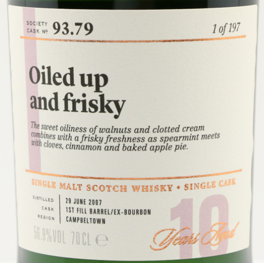 Glen Scotia 2007 SMWS 93.79