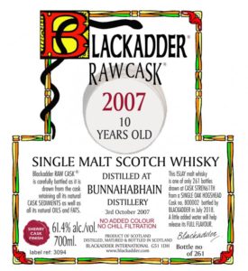 Bunnahabhain 2007