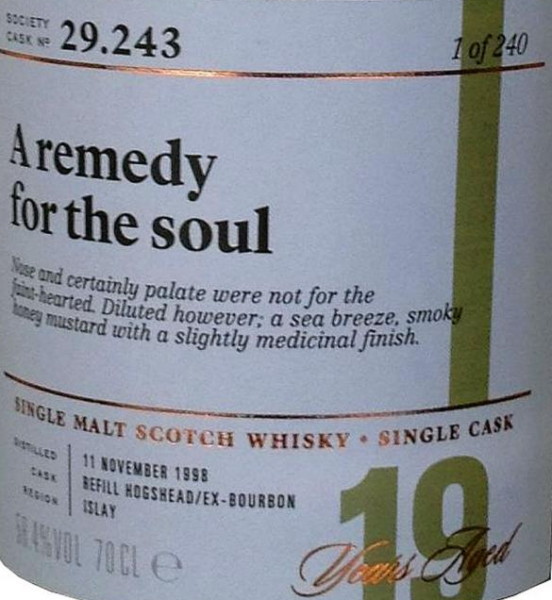 Laphroaig 1998 SMWS 29.243