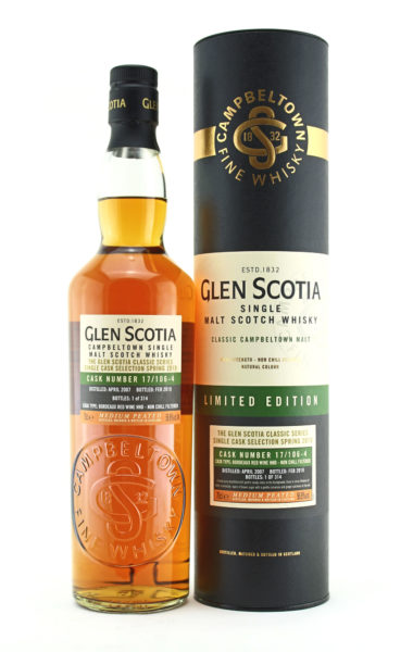 Glen Scotia 2007 Bordeaux Red Wine Cask