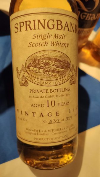 Springbank 1989 Private Bottling