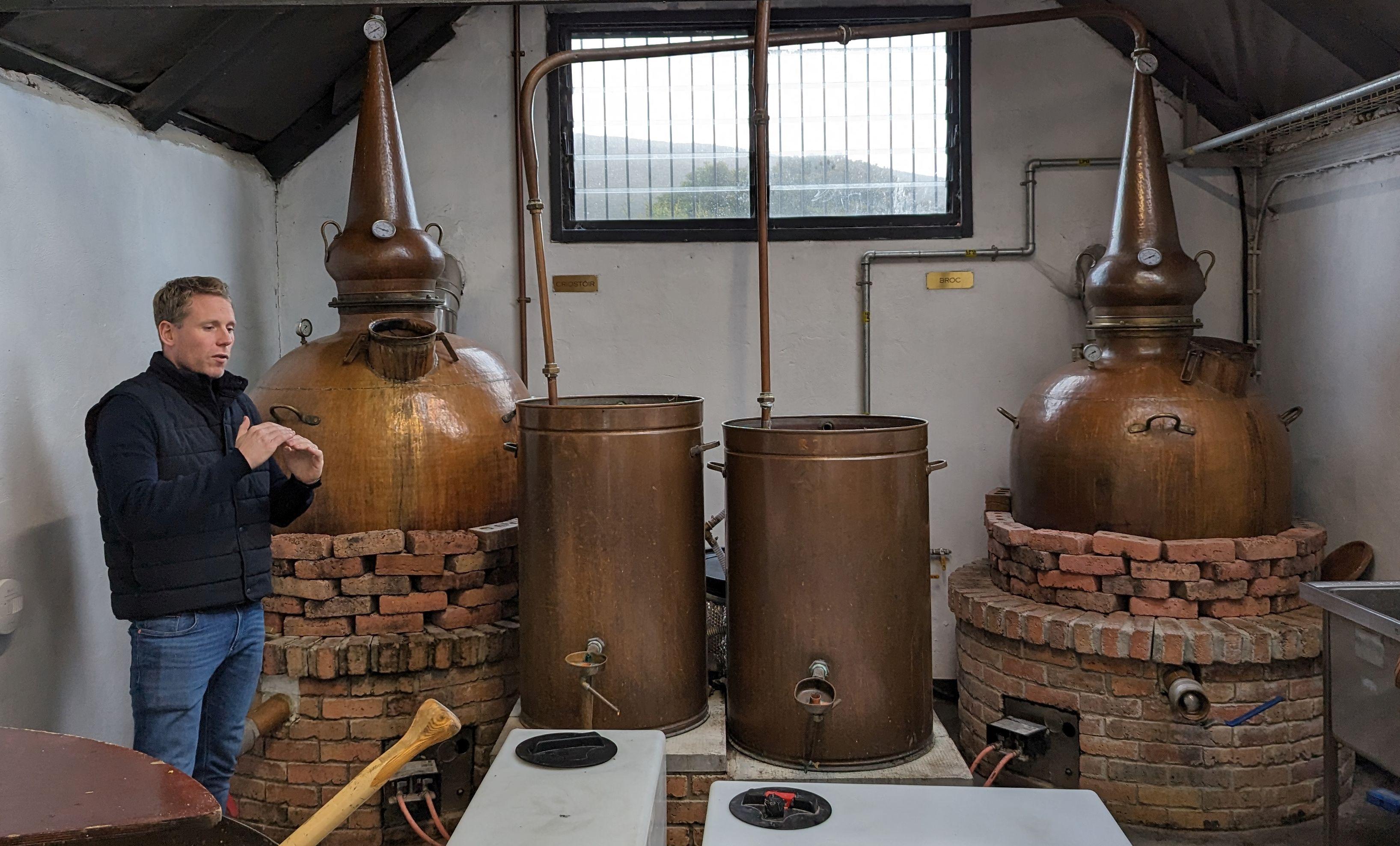 Brendan Carty in seiner Killowen Distillery